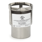 Z-Flex 3" x 25ft 316Ti Stainless Steel All-Fuel Chimney Liner Insert Kit - Image 3