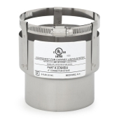 Z-Flex 4" x 35ft 316Ti Stainless Steel All-Fuel Chimney Liner Insert Kit - Image 3