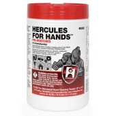 Hercules Hercules For Hands Pre-Moistened Hand Wipes, 70 towels/tub - Image 1