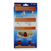 Korky Korky 3" Adjustable Flush Valve Kit w/ Tank-to-Bowl Gasket & Flapper - Image 4