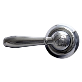 Korky Korky StrongArm Universal Adjustable Toilet Tank Lever, Chrome, Faucet-Style Handle - Image 3