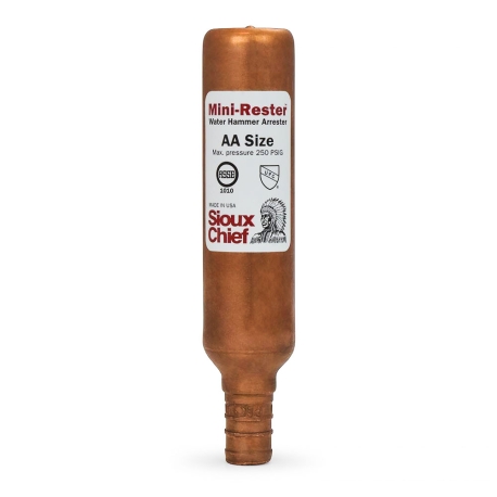 Sioux Chief 1/2" PEX Straight, Mini-Rester Water Hammer Arrestor (Lead-Free)