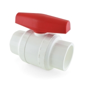 Matco-Norca 2" PVC Ball Valve, Solvent Weld, Sch. 40/80 - Image 2