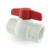 Matco-Norca 2" PVC Ball Valve, FPT Threaded, Sch. 40/80 - Image 2