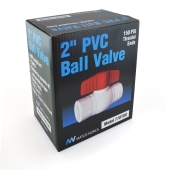 Matco-Norca 2" PVC Ball Valve, FPT Threaded, Sch. 40/80 - Image 3