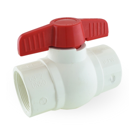 Matco-Norca 2" PVC Ball Valve, FPT Threaded, Sch. 40/80