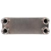 Everhot 30-Plate, 3" x 8" Brazed Plate Heat Exchanger with 3/4" FNPT Ports - Image 3