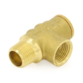Boshart 1/2" MPT, Pressure Relief Valve 75 psi (Lead-Free) - Image 2