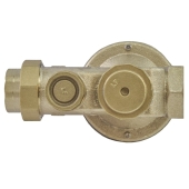 Watts 1" LF25AUB-Z3 Pressure Reducing Valve 25-75 psi w/ Bypass & Integral Strainer, FNPT x FNPT Union, Lead-Free - Image 3