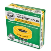 Harvey No-Seep #10 Wax Closet Gasket/Ring with Flange, Extra-Thick, fits 3" or 4" - Image 1