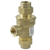 Watts BBFP, 1/2" Dual Check Backflow Preventer Valve w/ Atmospheric Vent, FNPT Union x FNPT Union - Image 2