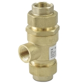 Watts BBFP, 3/4" Dual Check Backflow Preventer Valve w/ Atmospheric Vent, FNPT Union x FNPT Union - Image 2