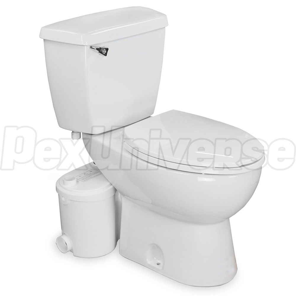 SaniFlo SaniBEST Pro Elongated Toilet Grinder System - PexUniverse