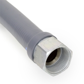 Dormont 36" UltraFlow High BTU, PVC-Coated Gas Appliance Connector, 3/4" MIP (1/2" FIP) x 3/4" FIP, 3/4" ID - Image 4