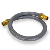 Dormont 36" PVC-Coated, Propane Tank Gas Connector, 1/2" MIP x 1/2" FIP, 1/2" ID - Image 1