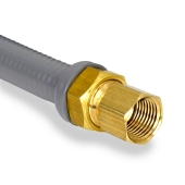 Dormont 72" PVC-Coated, Propane Tank Gas Connector, 1/2" MIP x 1/2" FIP, 1/2" ID - Image 2