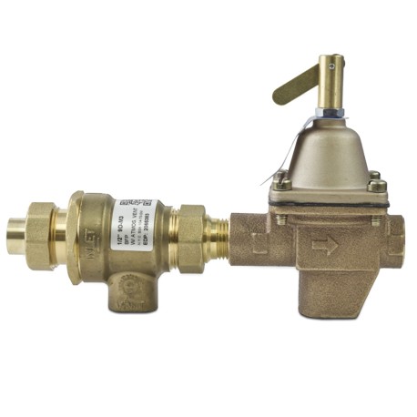 Watts B911s-m3, 1 2'' Boiler Fill & Backflow Preventer Valve Combo 