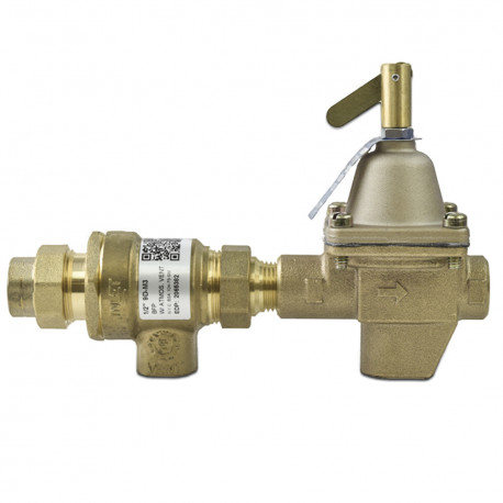 Watts B911-M3, 1/2'' Boiler Fill & Backflow Preventer Valve Combo