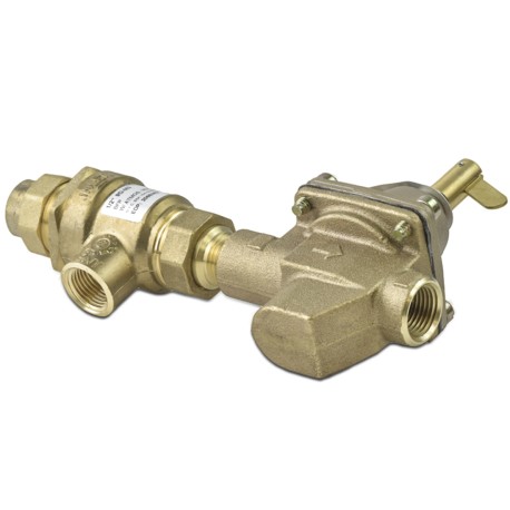 Watts B911-M3, 1/2'' Boiler Fill & Backflow Preventer Valve Combo ...