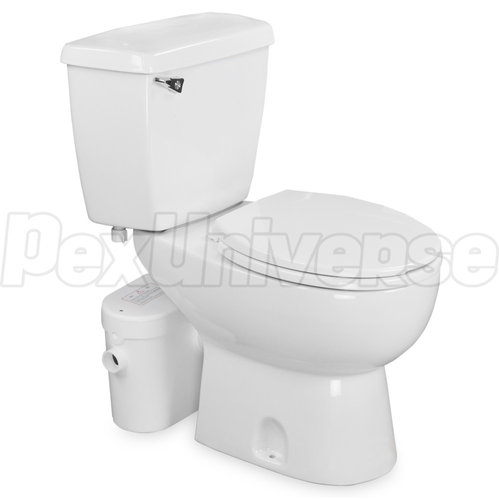 SaniFlo SaniACCESS 2 Round Toilet Macerating System - PexUniverse