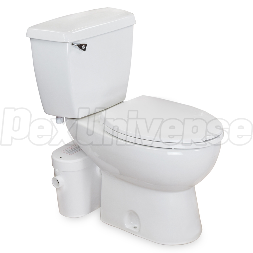 SaniFlo SaniACCESS 2 Elongated Toilet Macerating System - PexUniverse