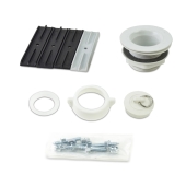 Mustee 25" x 22" x 13.75" Utility Sink, White - Image 2