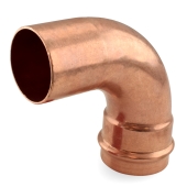 Apollo 2" Press Copper 90&deg; Street Elbow, Made in the USA - Image 2