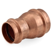 Apollo 2" x 1-1/2" Press Copper Reducing Coupling, Made in the USA - Image 1