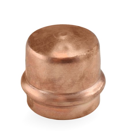 Apollo 1-1/4" Press Copper Cap, Made in the USA
