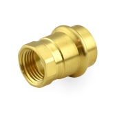 Apollo 3/4" Press x 1/2" Female Threaded Adapter, Lead-Free Brass, Made in the USA - Image 2