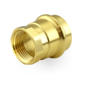 Apollo 1" Press x 3/4" Female Threaded Adapter, Lead-Free Brass, Made in the USA - Image 2