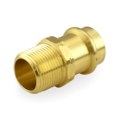 Apollo 3/4" Press x Male Threaded Adapter, Lead-Free Brass, Made in the USA - Image 2