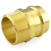 Apollo 2" Press x Male Threaded Adapter, Lead-Free Brass, Made in the USA - Image 2