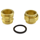 Apollo 2" Press Union, Lead-Free Brass, Made in the USA - Image 2