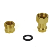 Apollo 3/4" Press x FPT Threaded Union, Lead-Free Brass, Made in the USA - Image 2