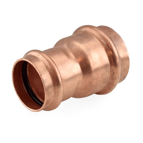 Apollo 1-1/4" x 1" Press Copper Reducing Coupling, Made in the USA