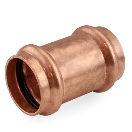 Apollo 1-1/2" Press Copper Slip Coupling, Made in the USA