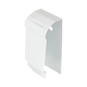 Slant-Fin Left End Cap for Fine/Line 30, Hinged, 3.75" wide - Image 3