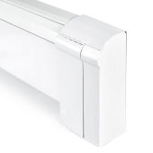 Slant-Fin Right End Cap (Floor Length) for Fine/Line 30, Hinged, 4" wide - Image 1