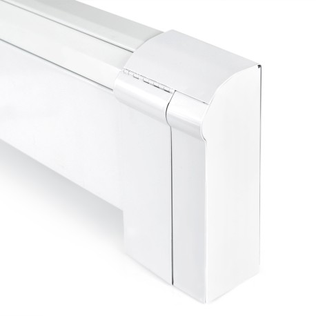 Slant-Fin Right End Cap (Floor Length) for Fine/Line 30, Hinged, 4" wide