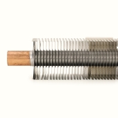 Slant-Fin 3ft 1" (H-4) Baseboard Heating Element for Multi/Pak 80/88, 350-10/14, HD-850 - Image 4