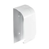 Slant-Fin Right End Cap (Slotted/Wall Trim) for Multi/Pak 80, Hinged, 4" wide - Image 3