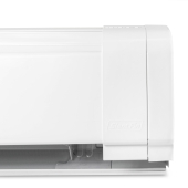 Slant-Fin Right End Cap (Slotted/Wall Trim) for Multi/Pak 80, Hinged, 4" wide - Image 2