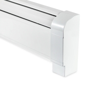 Slant-Fin Right End Cap for Base/Line 2000, Non-Hinged, 2" wide - Image 1