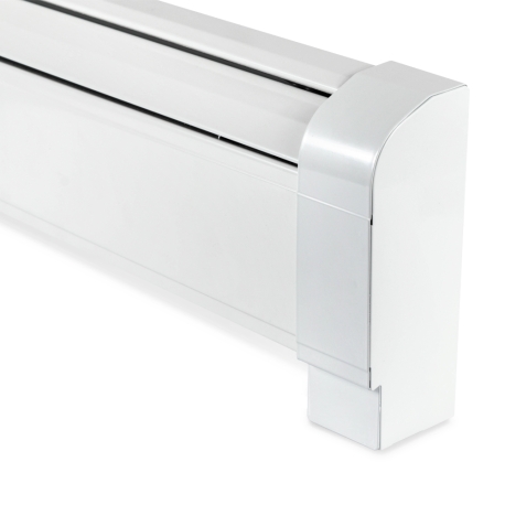 Slant-Fin Right End Cap for Base/Line 2000, Non-Hinged, 2" wide