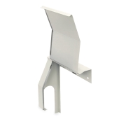 Slant-Fin Left Valve Cover (Slotted) for 350-10, Hinged, 8" wide - Image 4