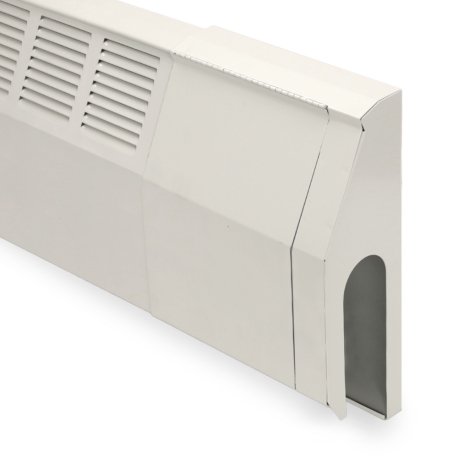 Slant-Fin Right Valve Cover (Slotted) for 350-14, Hinged, 8" wide