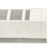 Slant-Fin Right End Cap (Slotted/Wall Trim) for HD-850, Hinged, 4" wide - Image 3