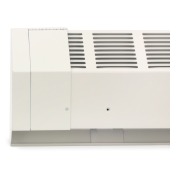 Slant-Fin Left End Cap (Slotted/Wall Trim) for HD-850, Hinged, 4" wide - Image 3