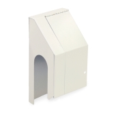 Slant-Fin Left End Cap (Slotted/Wall Trim) for HD-850, Hinged, 4" wide - Image 4